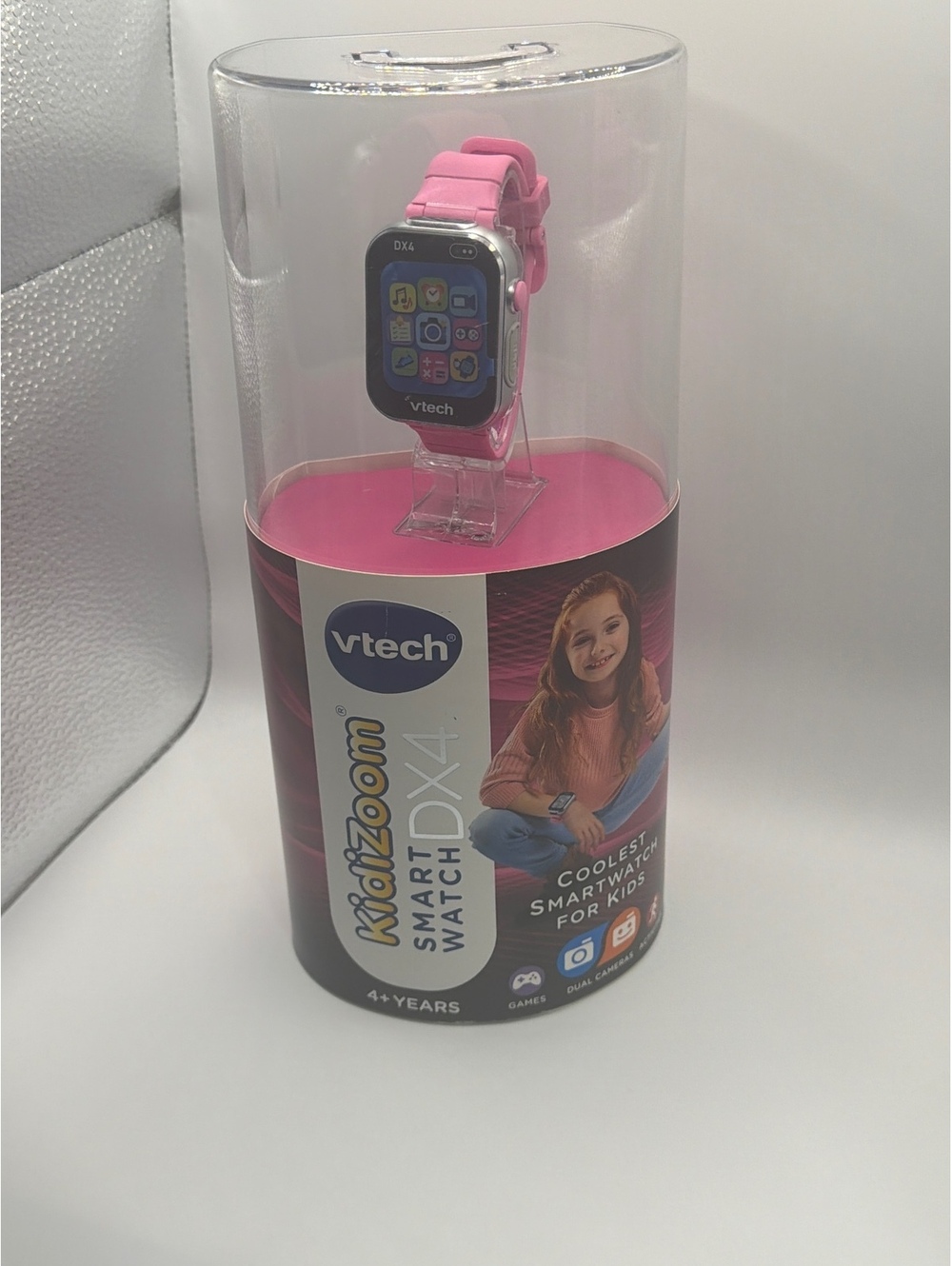 VTech Kidizoom Smartwatch DX4 Kids Pink